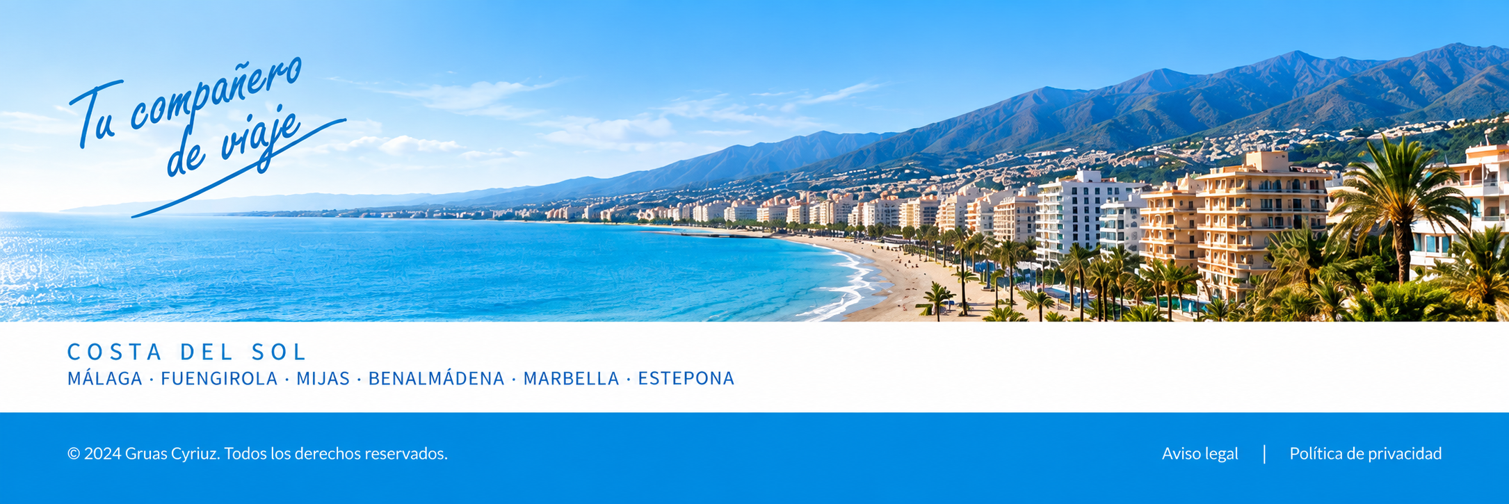 Costa del Sol — Tu compañero de viaje